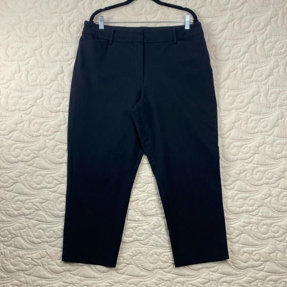 Ricki's Cropped Dress Pants Black Size 14 - Picture 1 of 12